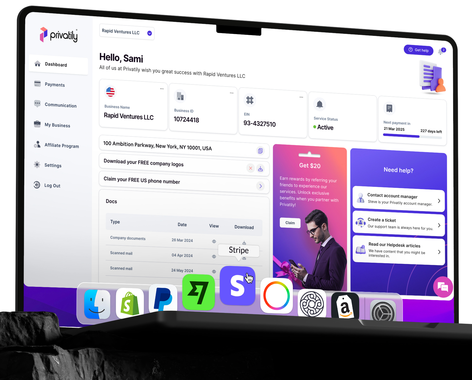 Privatily Product Preview