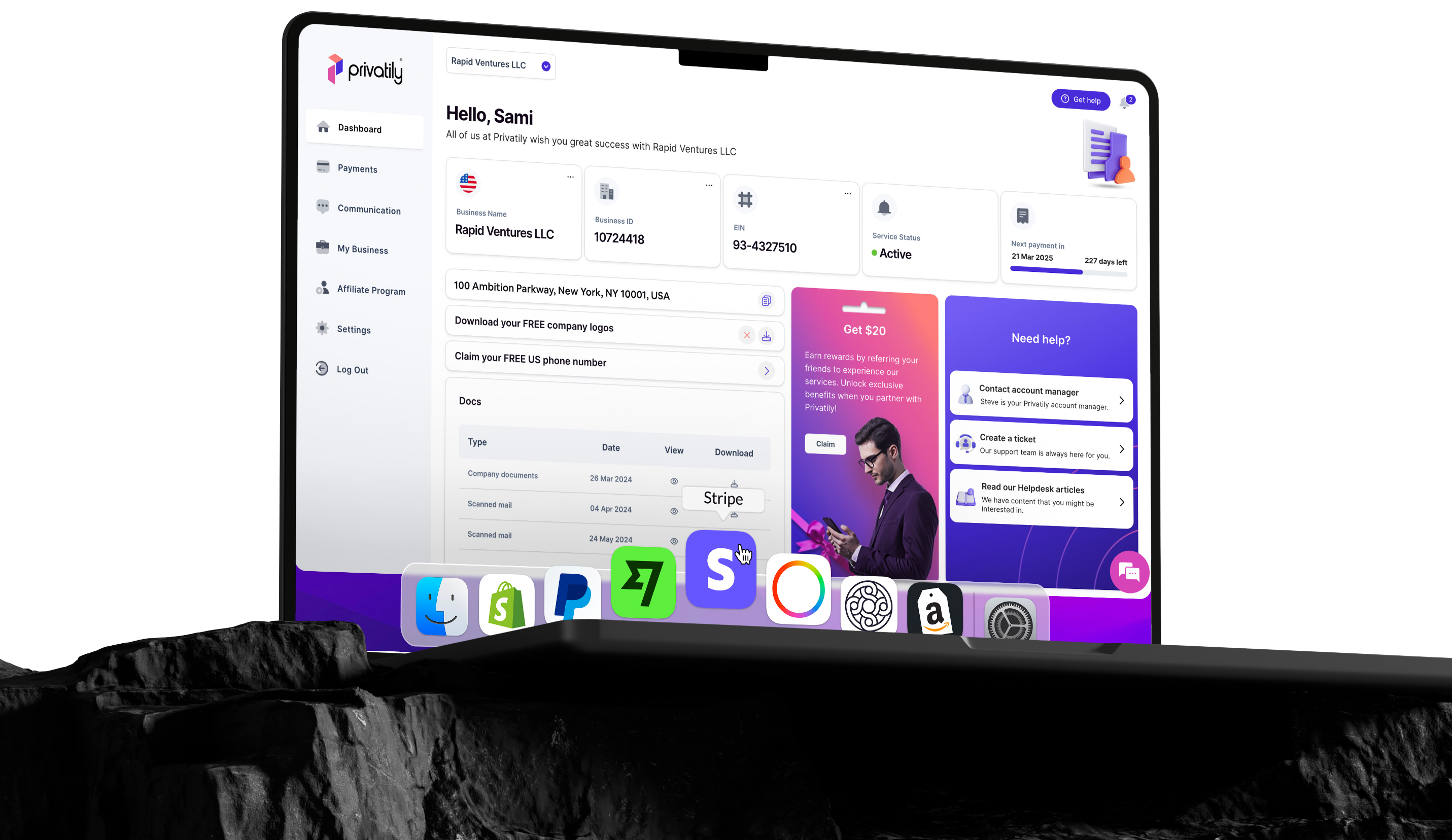 Privatily Product Preview